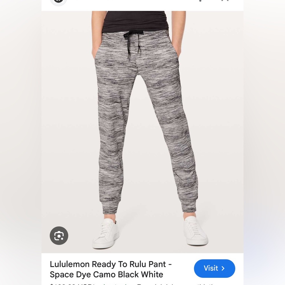 Lululemon Ready to Rulu joggers size 4